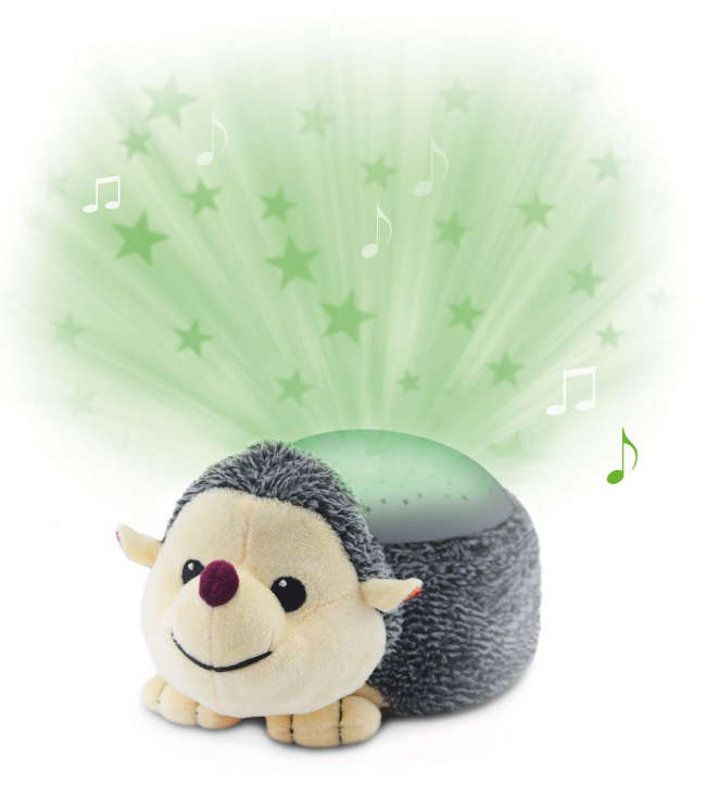 Zazu Soothing Musical Starlight Projector Cry Sensor - Harry the Hedgehog