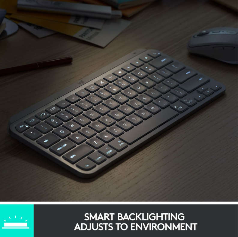 Logitech MX Keys Mini Minimalist Wireless Illuminated Keyboard