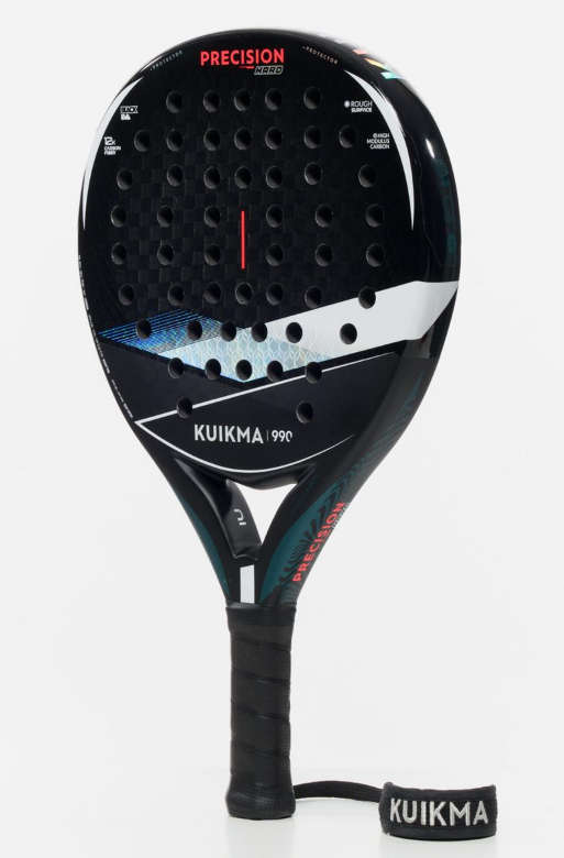 Decathlon Kuikma Padel Racket PR 990 Precision Hard White