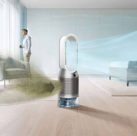Dyson Purifier Humidify Cool Autoreact (White/Silver) PH3A