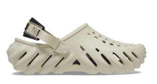 Crocs Unisex Echo Clog Bone/Black Unisex M UK5 / W UK6