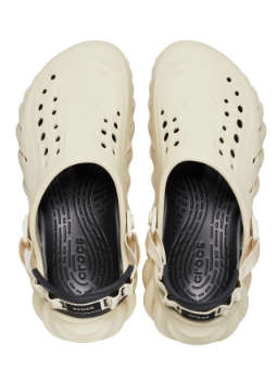 Crocs Unisex Echo Clog Bone/Black Unisex M UK5 / W UK6