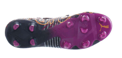 Puma Future Z 1.2 FG/AG Lace-Up Black Synthetic Mens Football Boots-UK8