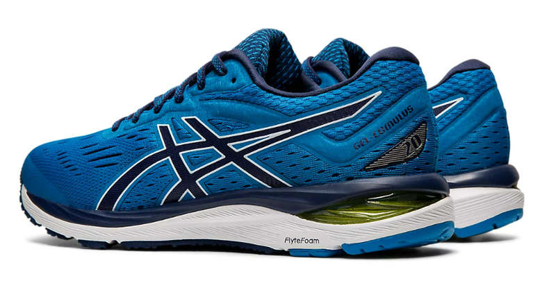 Asics Men s Gel-Cumulus 20 Road Running Shoes - Race Blue/Peacoat-UK6