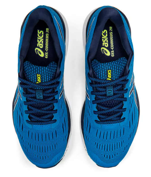 Asics Men s Gel-Cumulus 20 Road Running Shoes - Race Blue/Peacoat-UK6