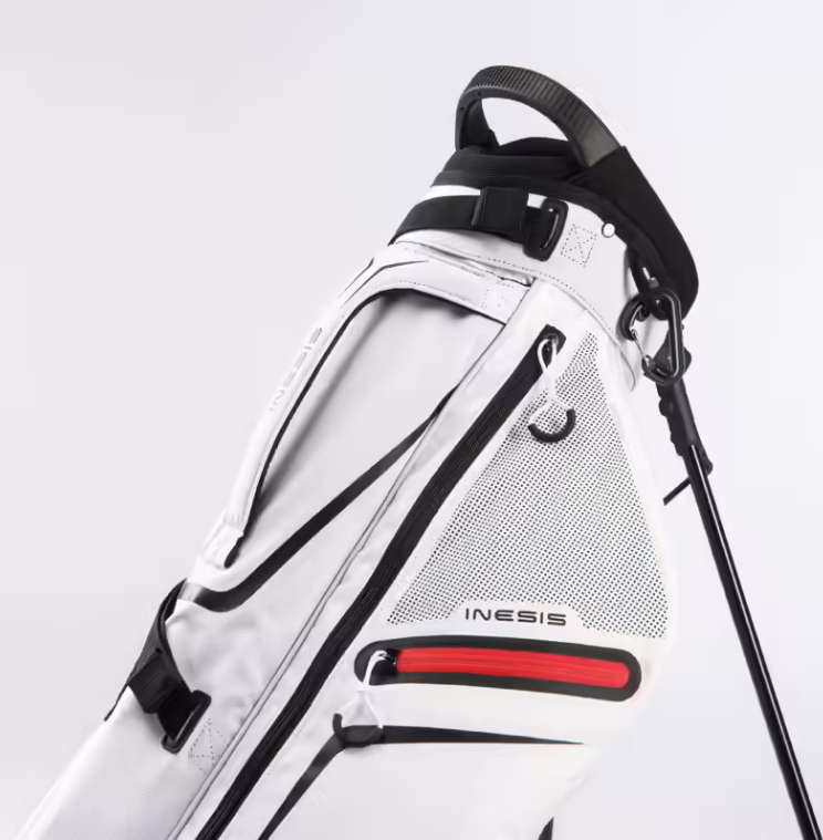 Inesis Ultralight White Golf Stand Bag