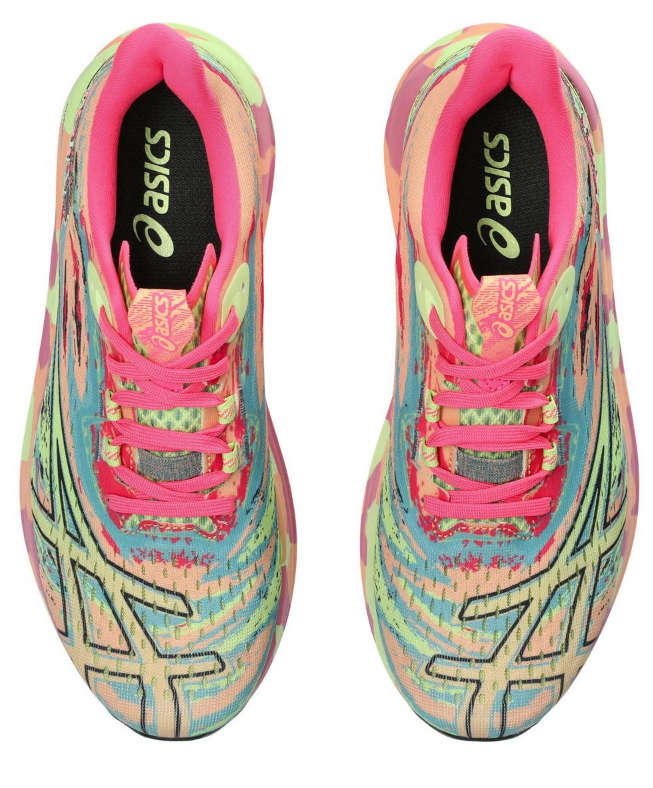 ASICS Women`s Noosa Tri 15 Road Running Shoes - Summer Dune/Lime Green - UK 3