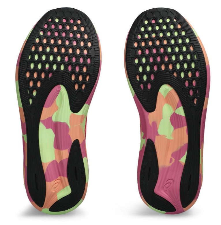 ASICS Women`s Noosa Tri 15 Road Running Shoes - Summer Dune/Lime Green - UK 3