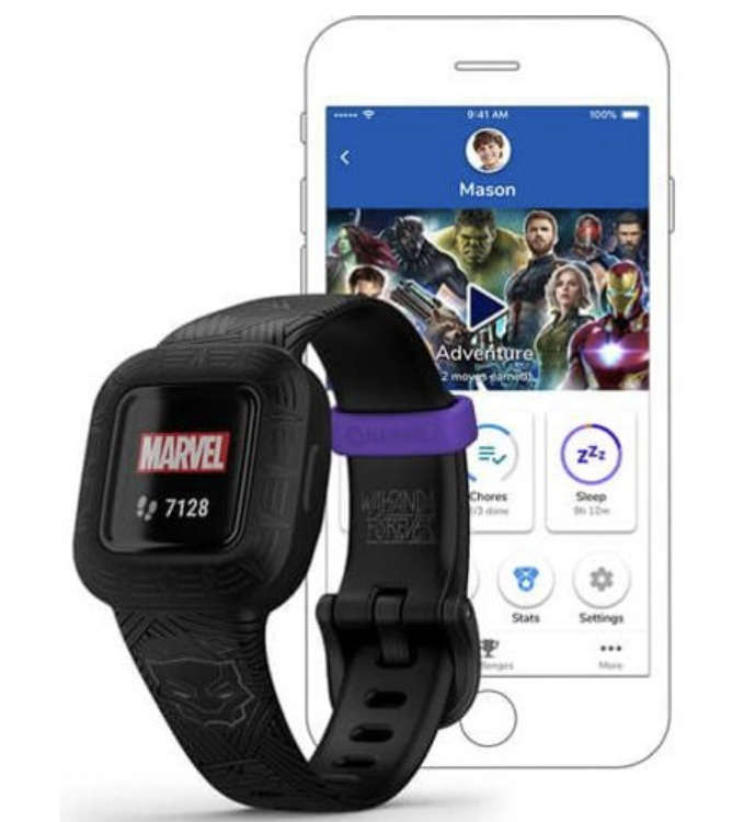 Garmin Vivofit Junior 3 Fitness Tracker - Marvel Black Panther