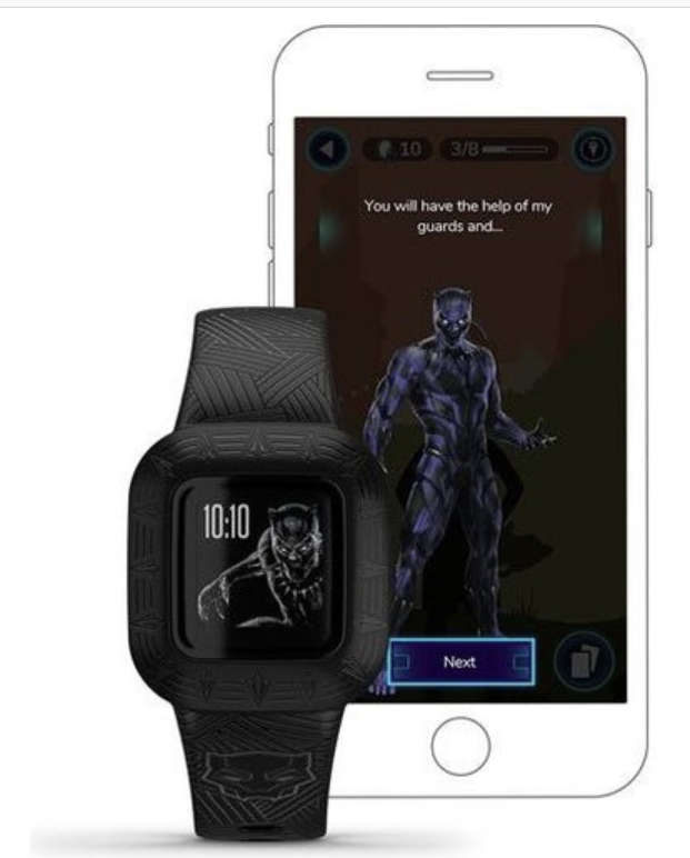 Garmin Vivofit Junior 3 Fitness Tracker - Marvel Black Panther