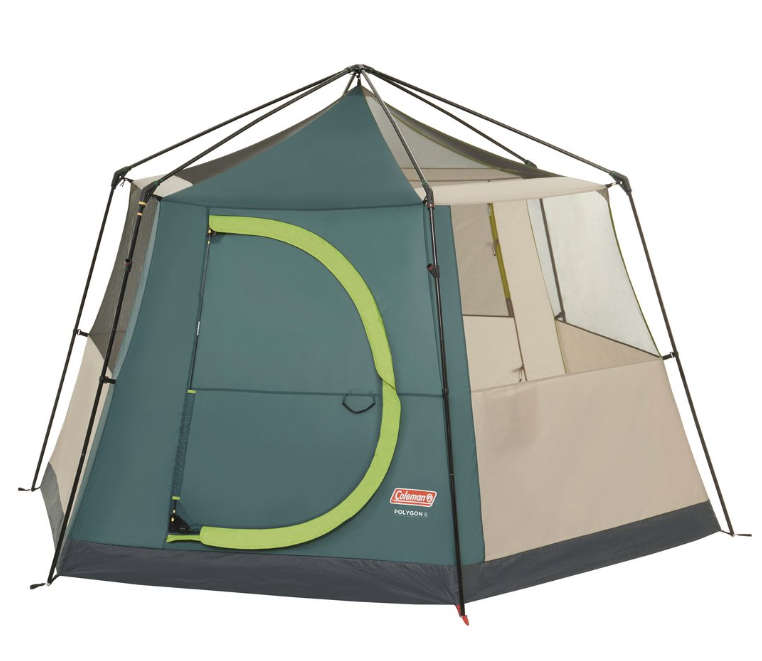 Coleman Polygon 6 Person Family Camping Dome Tent