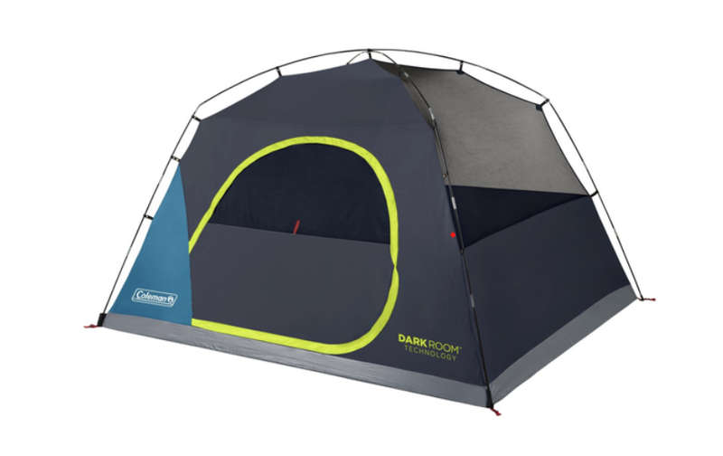 Coleman Skydome Darkroom 6 Person Family Camping Dome Tent