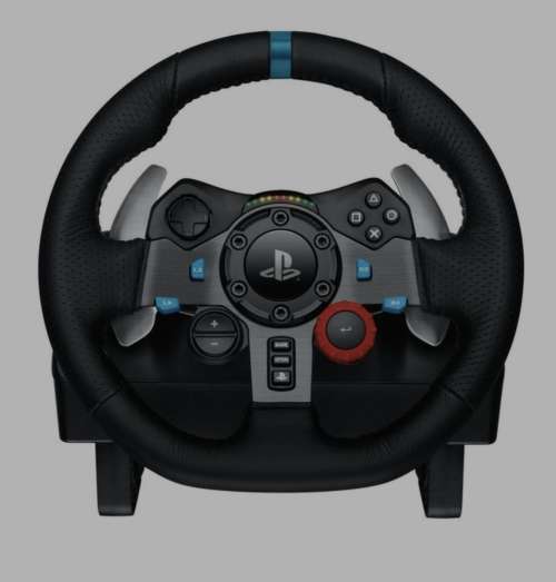 Logitech G29 Driving Force Racing Wheel,Floor Pedals,Force Feedback, PS, PC