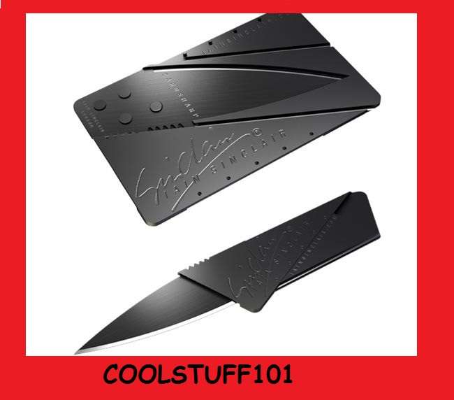 20 To Go! Brand new CARDSHARP Credit Card Folding Safety Knife!! By Ian Sinclair!!
