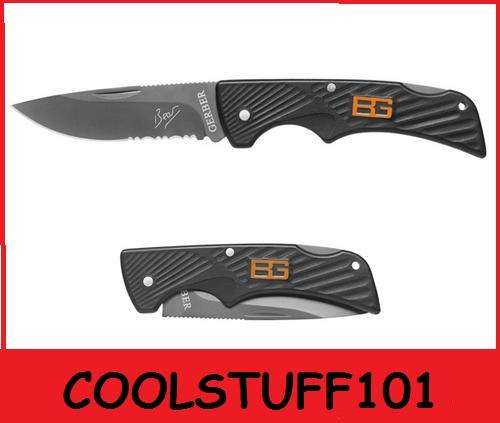 GERBER Bear Grylls Survival Compact Scout knife!!!