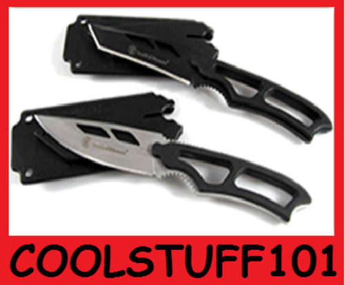 Smith and Wesson SW990 Fixed Blade Neck Knife with Sheath - 4 AVAILABLE