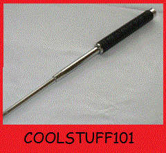 49 cm Tactical Flick out POLICE Baton - Stainless Steel