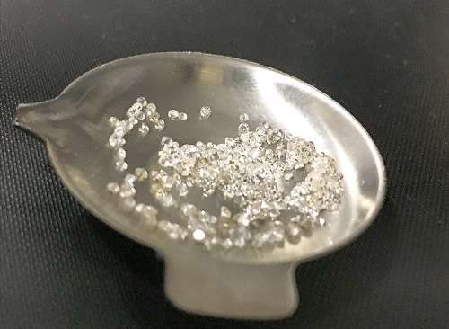 10 DIAMONDS Round Brilliant(0.02ct x10 ) BID PER STONE-Take 10.