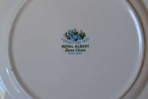 Royal Albert Forget Me Not Side Plate