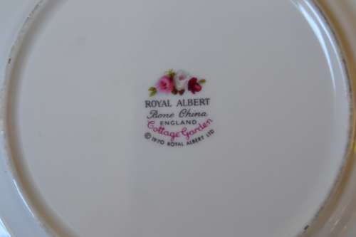 Royal Albert Saucer "Cottage Garden'" Side Plate