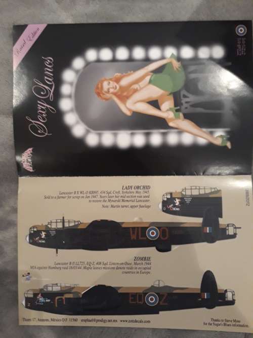1/72 Hasegawa Lancaster B Mk.I/Mk.III SPECIAL LIMITED EDITION + extra detail set and decals