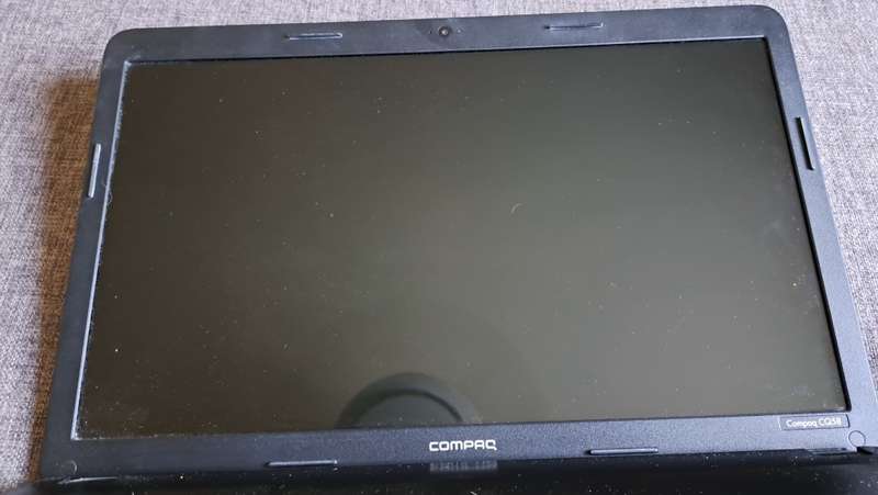 Compaq CQ58 notebook (please read)