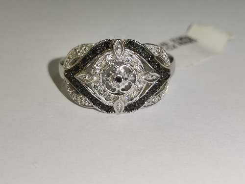 SILVER Celtic Rose Ring