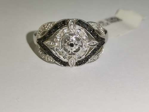SILVER Celtic Rose Ring