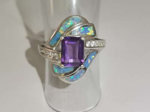 Mesmerizing, Detailed SILVER Ring!