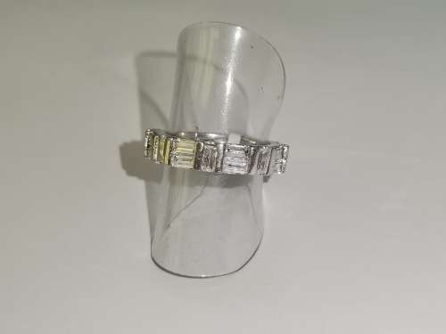 Sterling Silver, Full-Eternity Ring