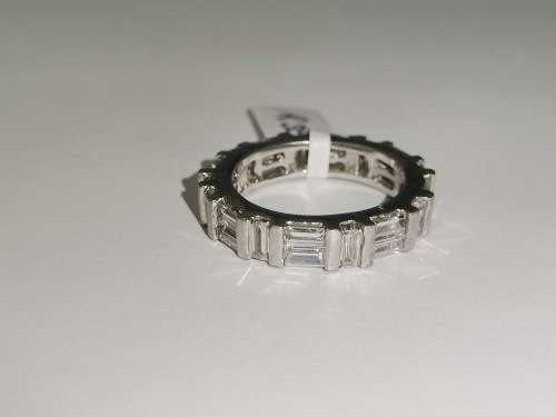 Sterling Silver, Full-Eternity Ring