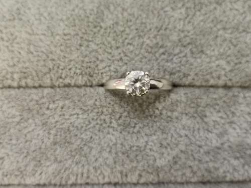 DISCOUNT PRICE!! Sterling Silver Solitaire Ring