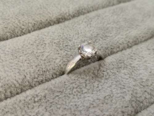DISCOUNT PRICE!! Sterling Silver Solitaire Ring