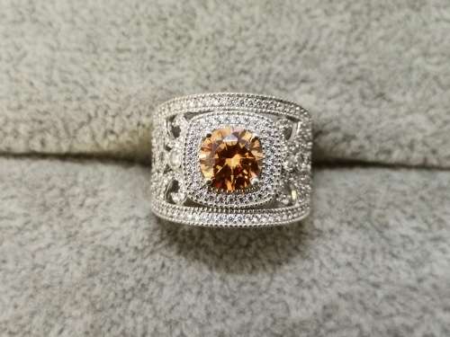 Intricately Detailed, Sterling Silver Ring