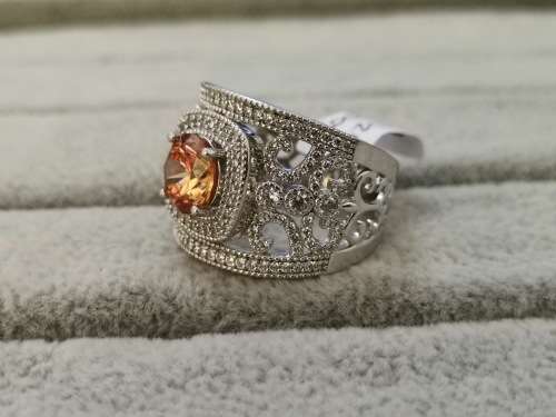 Intricately Detailed, Sterling Silver Ring