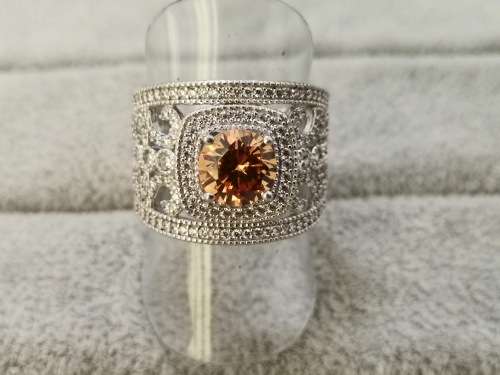 Intricately Detailed, Sterling Silver Ring