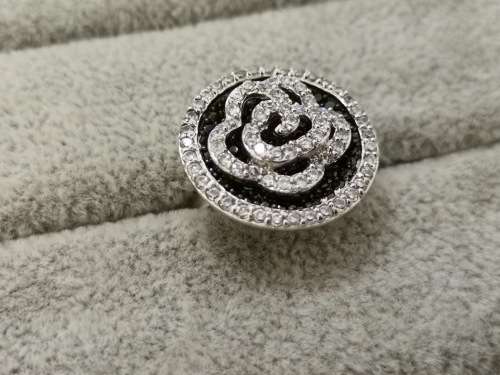 Unique, Flower, Sterling Silver Ring