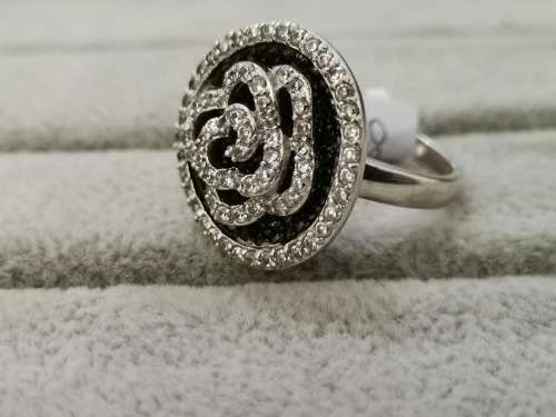 Unique, Flower, Sterling Silver Ring