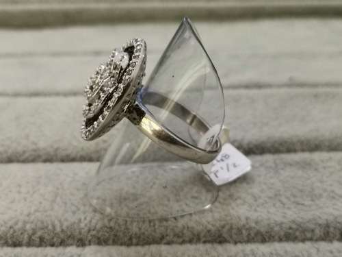 Unique, Flower, Sterling Silver Ring