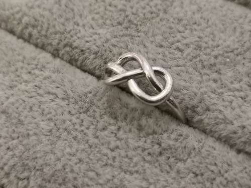 Dainty Sterling Silver Celtic Ring