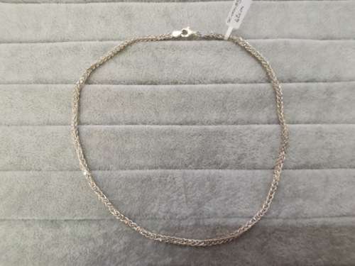 Unique Silver Spiga Chain