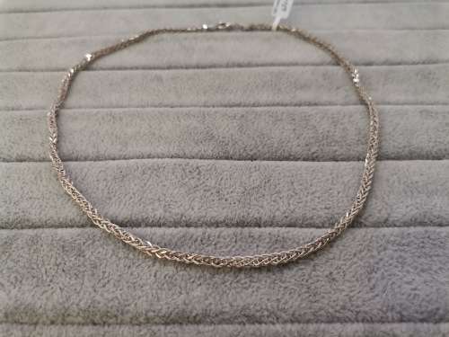 Unique Silver Spiga Chain