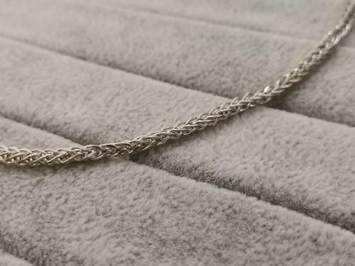 Unique Silver Spiga Chain