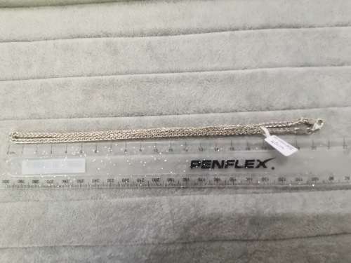 Unique Silver Spiga Chain