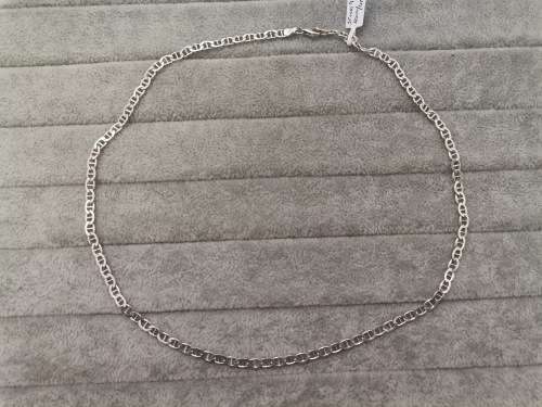 Silver 4mm Anchor Chain
