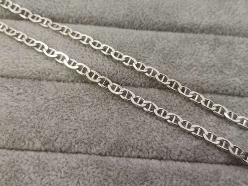 Silver 4mm Anchor Chain
