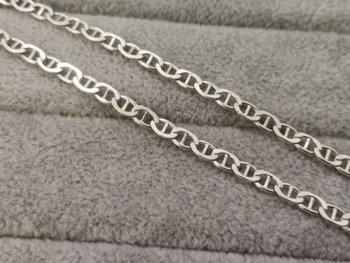 Silver 4mm Anchor Chain