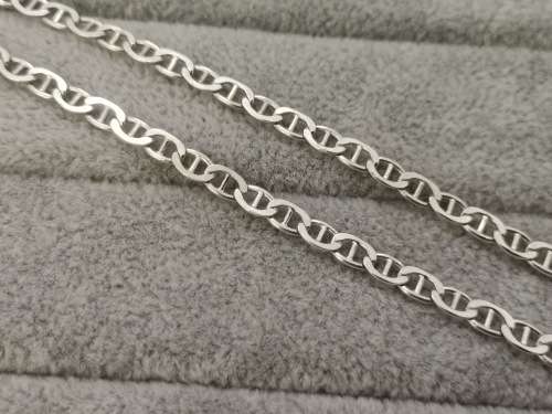 Silver 4mm Anchor Chain