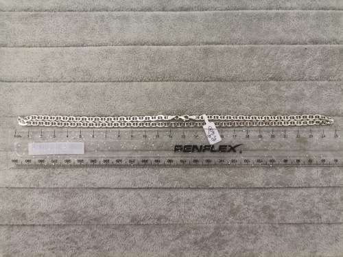 Silver 4mm Anchor Chain