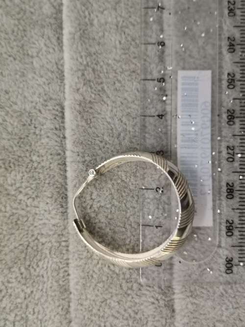 Medium Silver Hoops